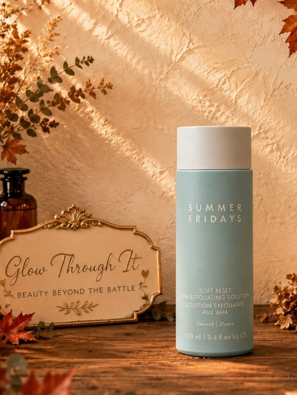 Summer Fridays Soft Reset Aha Exfoliating Solution 3.4 fl oz